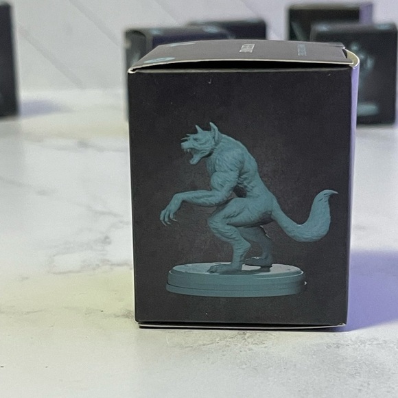 Werewolf Miniature For Tabletop RPGs | Kraken Collectibles Monster Series - Picture 4 of 7